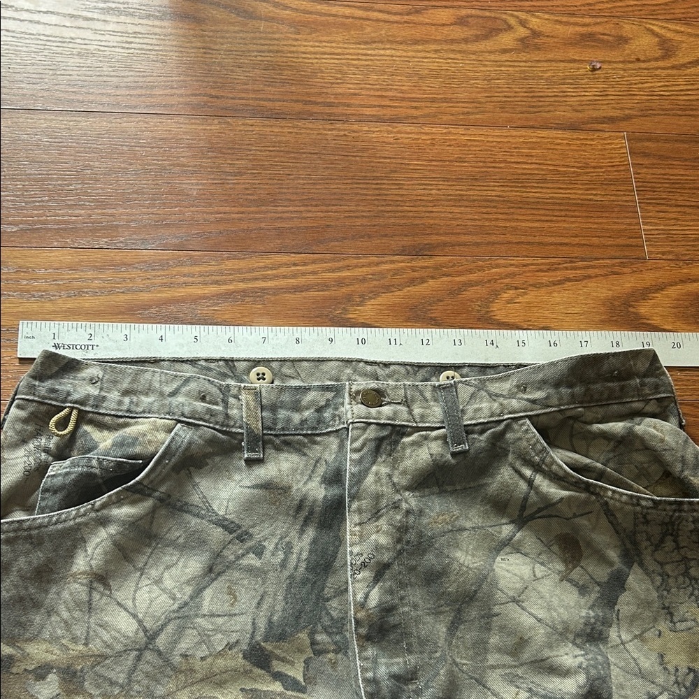 Wrangler Rugged Wear Brush Guard Water Resistant Camouflage & Brown Pants 40x34 - Picture 4 of 8